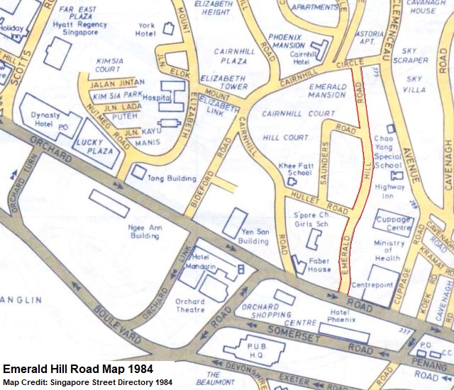 emerald hill road map 1984