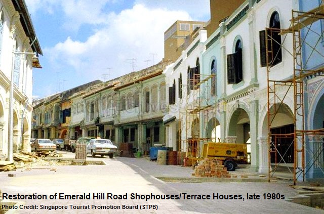 emerald hill road shophouses restoration late 1980s