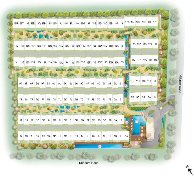 Siteplan Hillcrest Villa 01 1