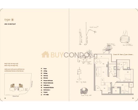 Gilstead Two Condominium Floor Plan