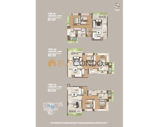 L’viv Condominium Floor Plan