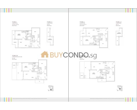 Liv On Sophia Condominium Floor Plan