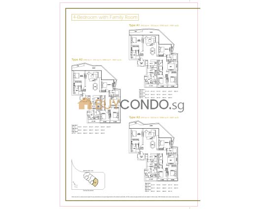 Marina Bay Suites Condominium Floor Plan