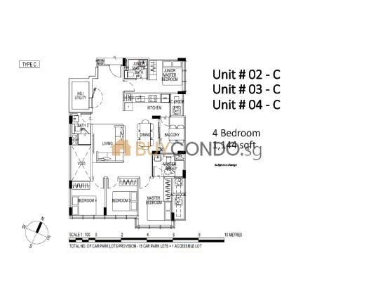 K Suites Condominium Floor Plan