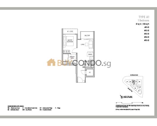 Sophia Regency Condominium Floor Plan