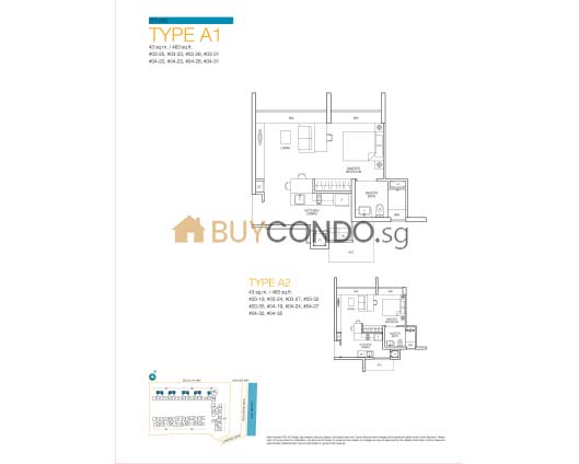 Caspian Condominium Floor Plan