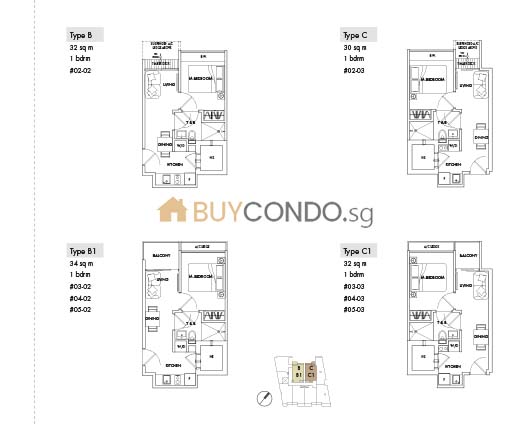 City Loft Condominium Floor Plan