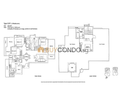 D’Cambridge Condominium Floor Plan