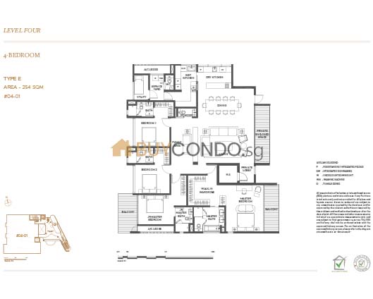 The Giverny Residences Condominium Floor Plan