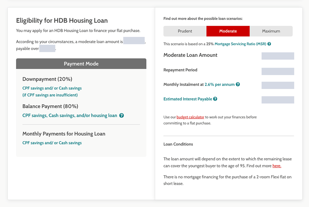 5. Prelim HFE check loan