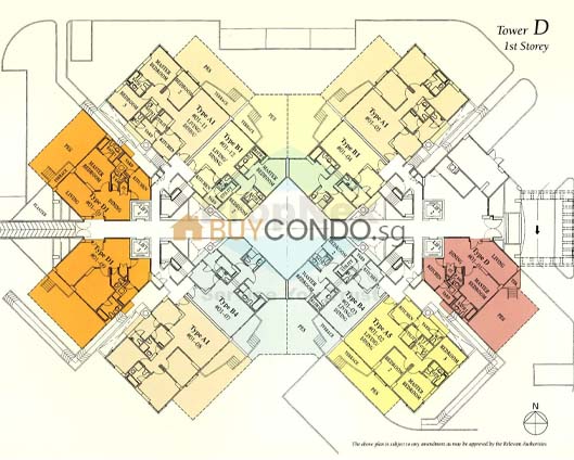 Dover Parkview Condominium Floor Plan