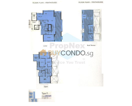 Duet Condominium Floor Plan