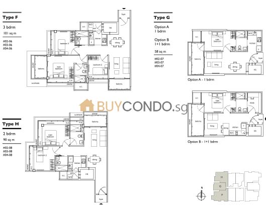 Eastbay Condominium Floor Plan