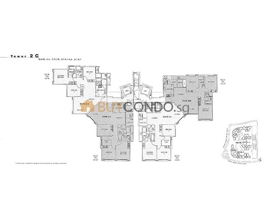 East Meadows Condominium Floor Plan