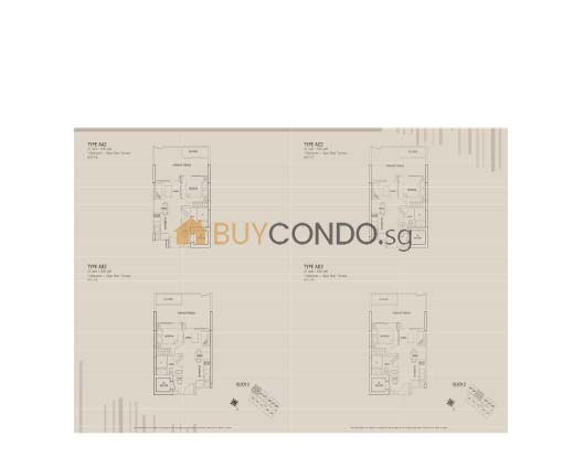 East Village Condominium Floor Plan