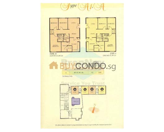 Eunos Green Condominium Floor Plan