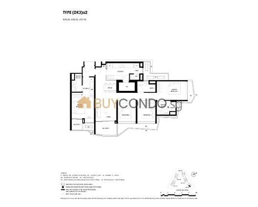 Lentor Hill Residences Condominium Floor Plan