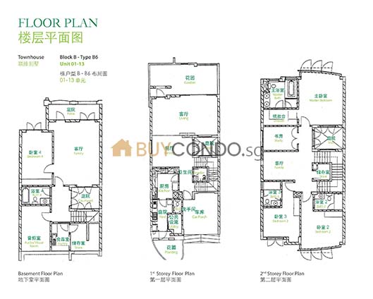 Gallop Green Condominium Floor Plan