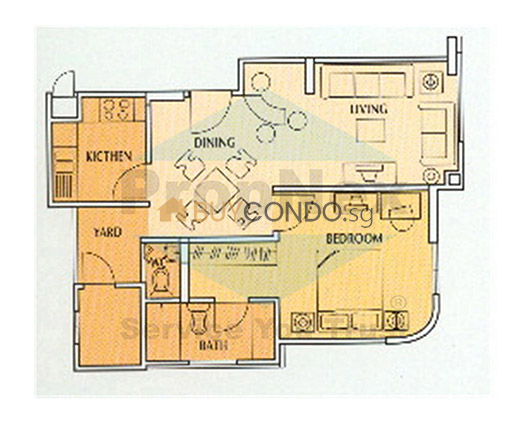 Global Ville Condominium Floor Plan