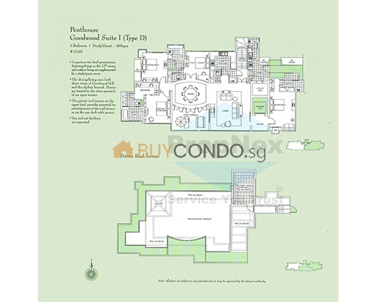 Goodwood Gardens Condominium Floor Plan