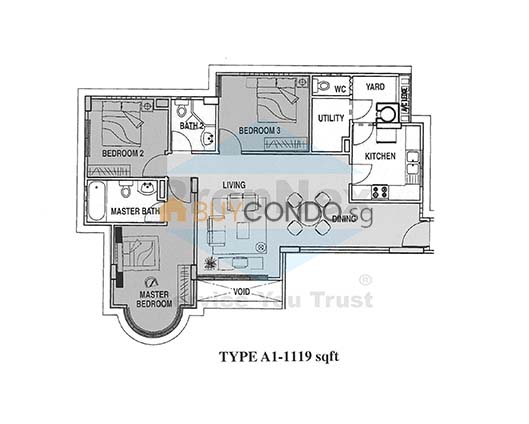 Grand Regency Condominium Floor Plan