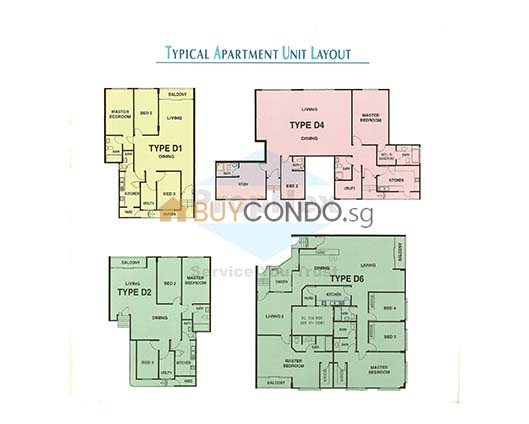 Grandlink Square Condominium Floor Plan
