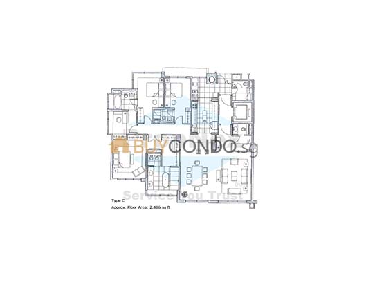 Grange Residences Condominium Floor Plan