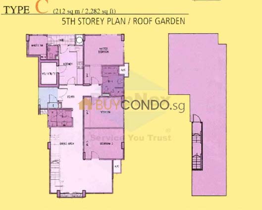 Haig Ten Condominium Floor Plan