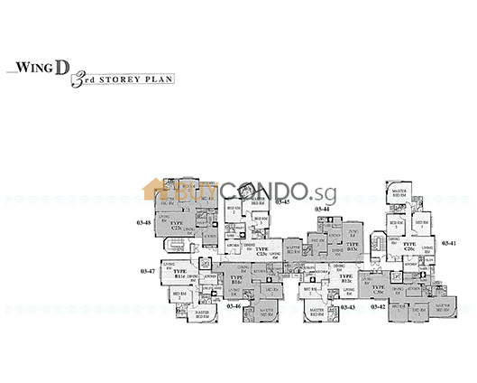 High Oak Condominium Floor Plan