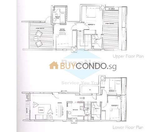 Holland Mews Condominium Floor Plan