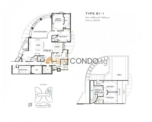 Holt Residences Condominium Floor Plan