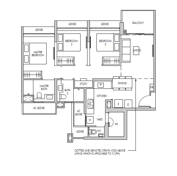 Altura Executive Condominium Floor Plan