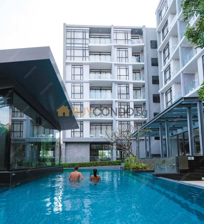 Condo swimming pool